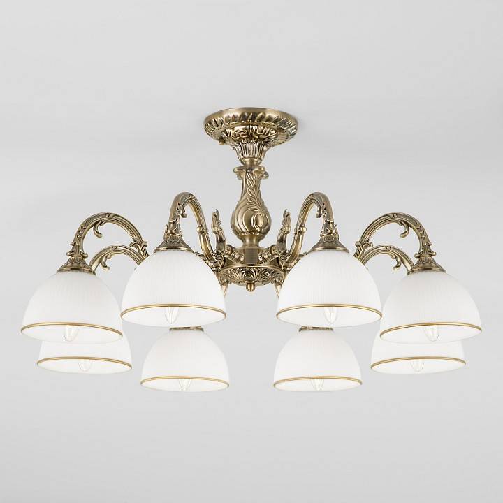 Люстра на штанге Eurosvet Caldera 60106/8 античная бронза 60106/8