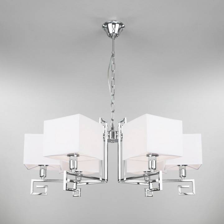 Подвесная люстра Eurosvet Alma хром 60115/6