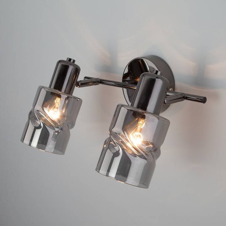 Бра Eurosvet Ansa 20120/2 чёрный жемчуг 20120/2