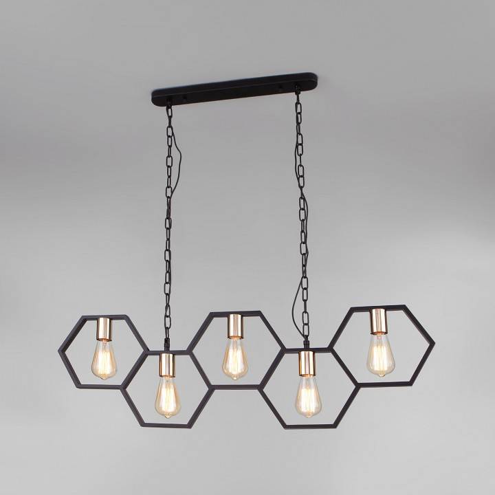 Подвесной светильник Eurosvet Arnia 70117/5 черный 70117/5 черный