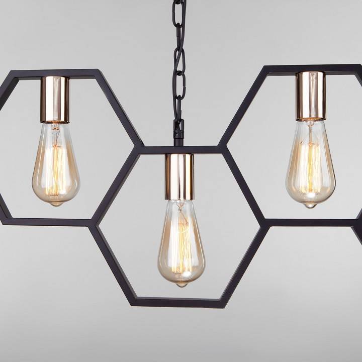 Подвесной светильник Eurosvet Arnia 70117/5 черный 70117/5 черный