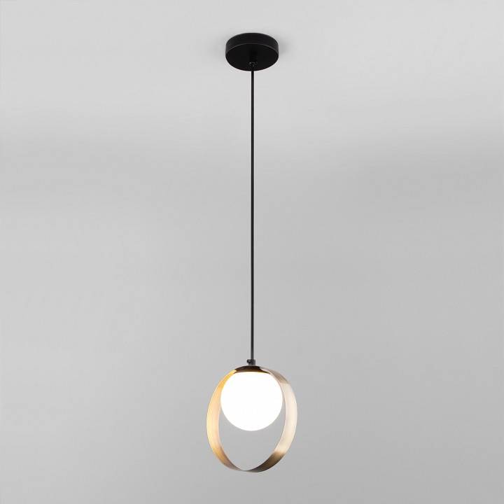 Подвесной светильник Eurosvet Dublin 50205/1 черный/бронза