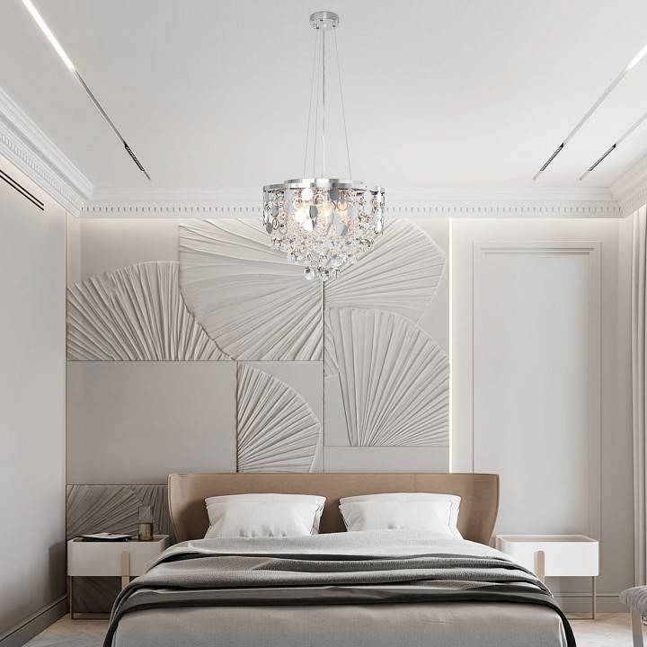 Подвесной светильник Eurosvet Lianna 10123/6 хром Strotskis Smart 10123/6