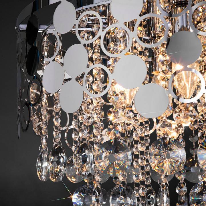 Подвесной светильник Eurosvet Lianna 10123/6 хром Strotskis Smart 10123/6