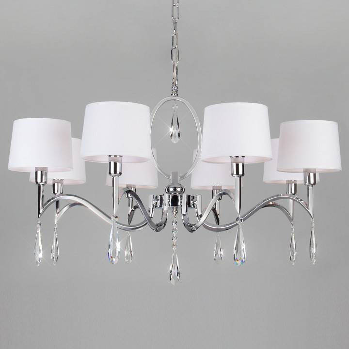 Подвесная люстра Eurosvet Madera 10127/8 хром Strotskis Smart 10127/8