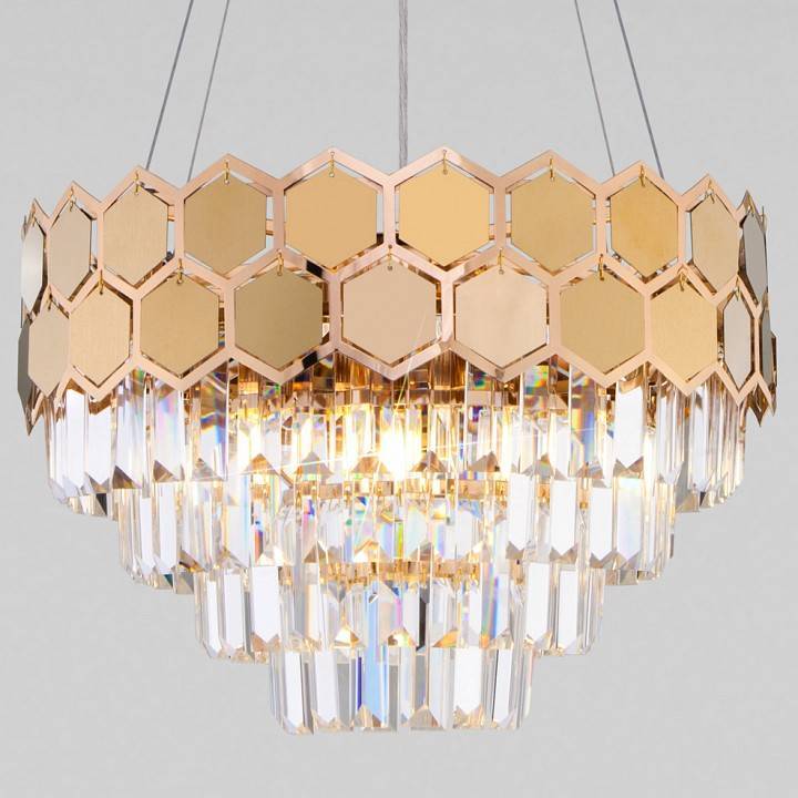 Подвесной светильник Eurosvet Ariana 10124/5 Strotskis Smart золото 10124/5 золото