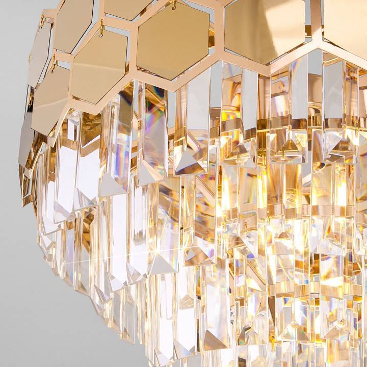 Подвесной светильник Eurosvet Ariana 10124/5 Strotskis Smart золото 10124/5 золото