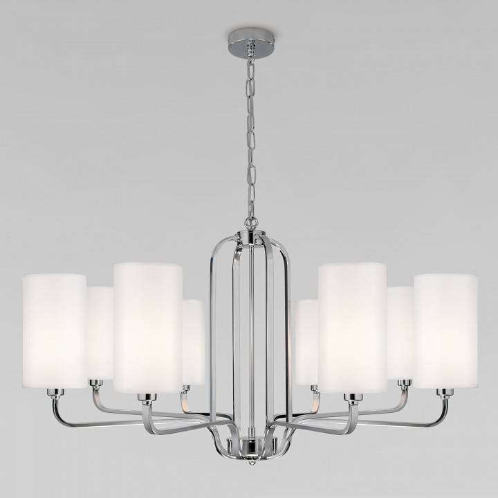 Подвесная люстра Eurosvet Purezza 60128/8 хром 60128/8