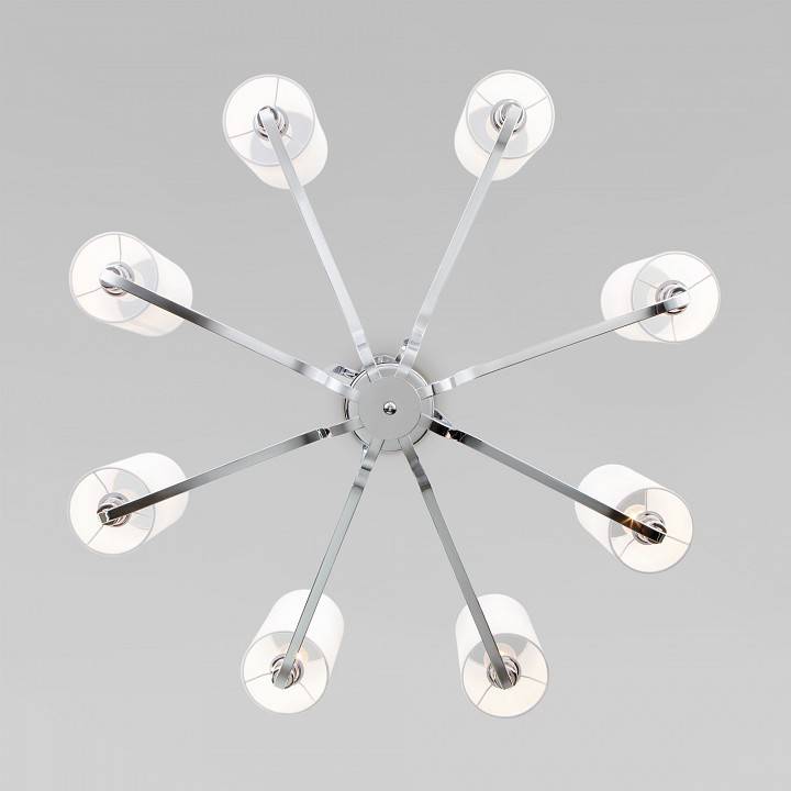 Подвесная люстра Eurosvet Purezza 60128/8 хром 60128/8