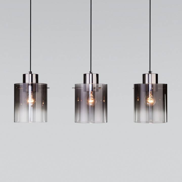 Подвесной светильник Eurosvet Trim дымчатый 50227/3