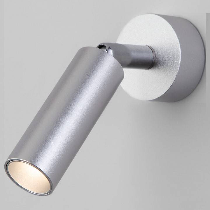 Спот Eurosvet Pin LED серебро 20133/1