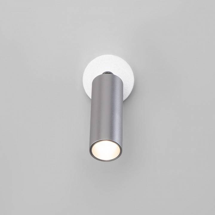 Спот Eurosvet Pin LED серебро 20133/1