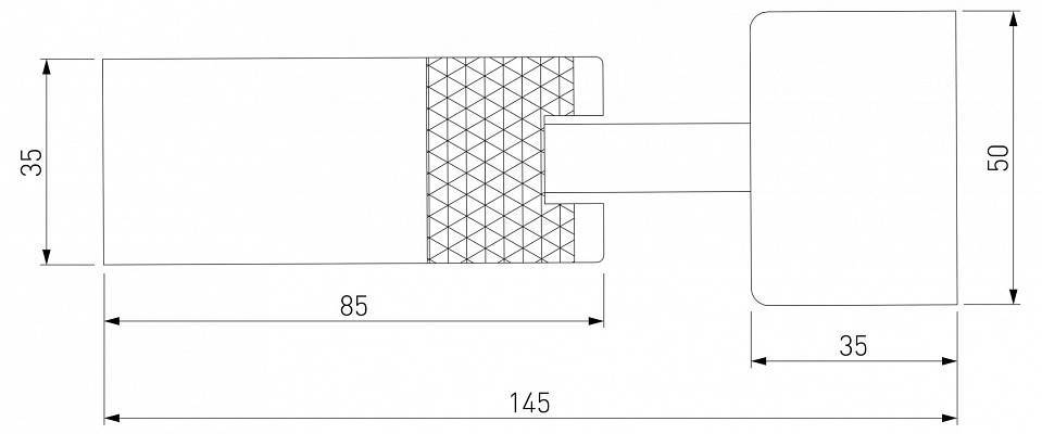 Спот Eurosvet Riff 20097/1 LED черный