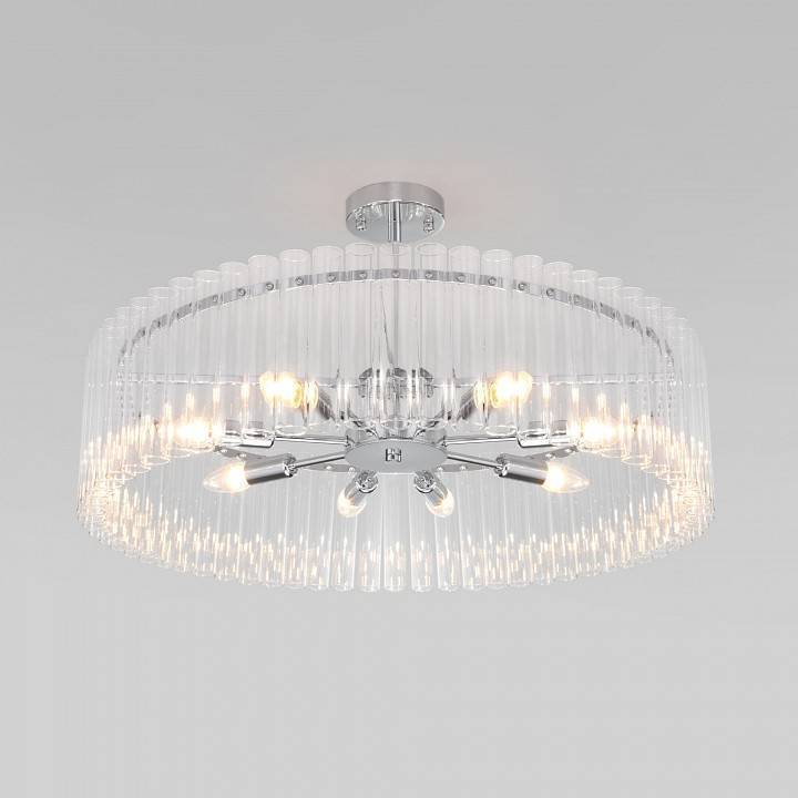 Люстра на штанге Bogate's Flamel 374/8 Smart хром