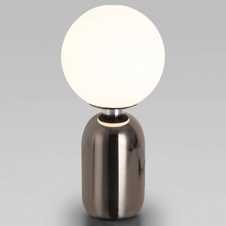 Настольная лампа декоративная Eurosvet Bubble 01197/1 черный жемчуг 01197/1