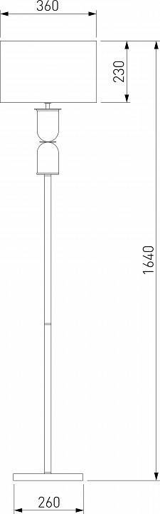 Торшер Eurosvet Caprera a063871