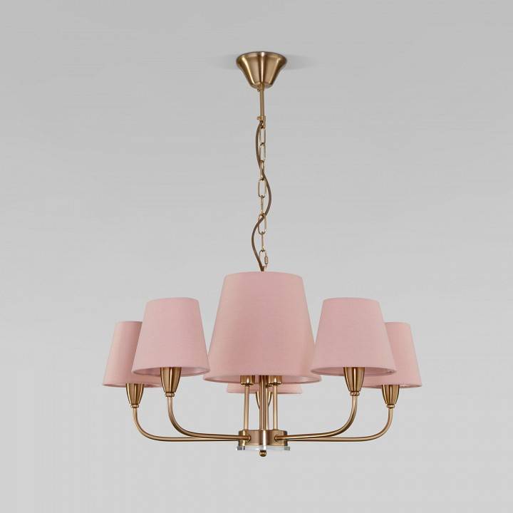 Подвесная люстра Eurosvet Milos 60153/8 латунь 60153/8