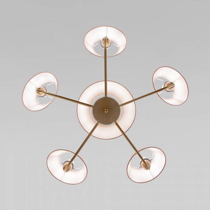 Подвесная люстра Eurosvet Milos 60153/8 латунь 60153/8