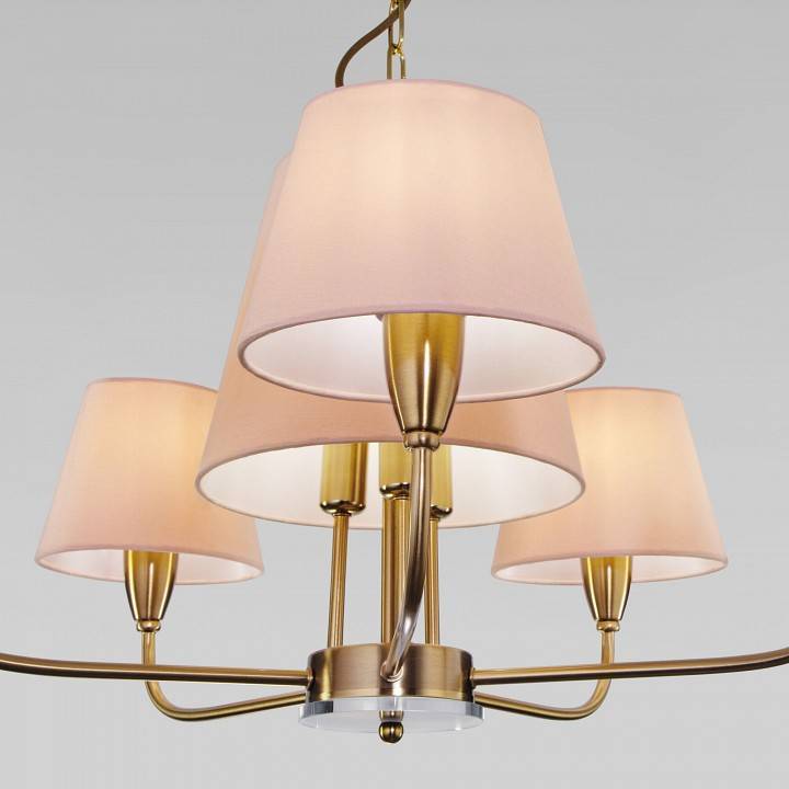 Подвесная люстра Eurosvet Milos 60153/8 латунь 60153/8