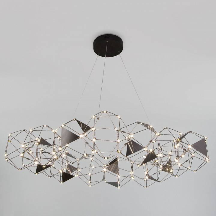 Подвесная люстра Eurosvet Uma черный жемчуг 90369/15