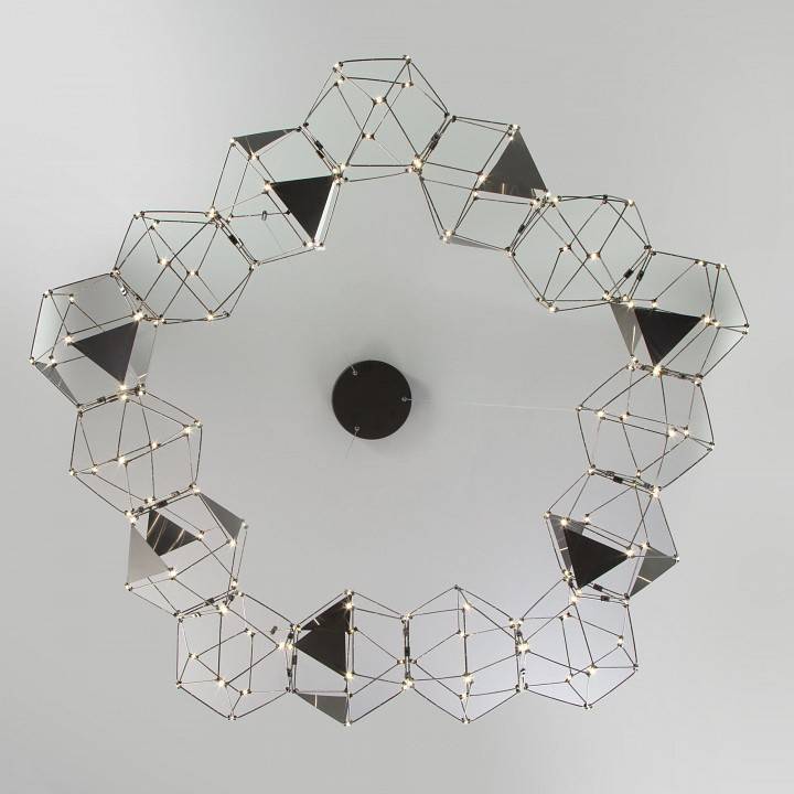 Подвесная люстра Eurosvet Uma черный жемчуг 90369/15