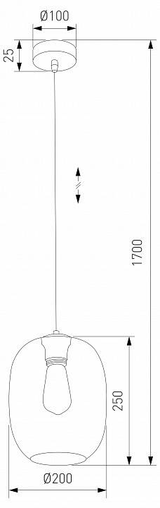 Подвесной светильник TK Lighting Elio 5971 Elio