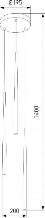 Подвесной светильник TK Lighting Piano 10113 Piano