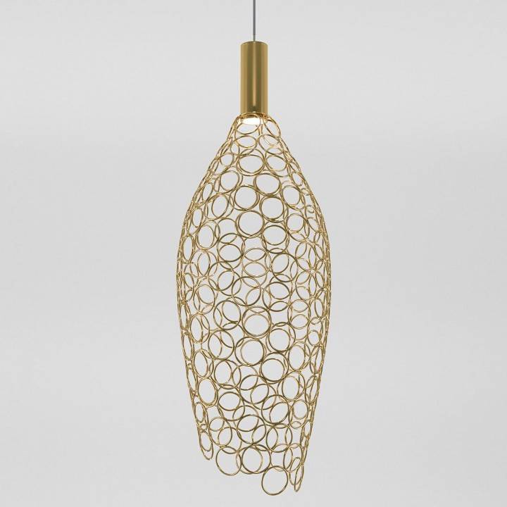 Подвесной светильник Eurosvet Ruche 90380/1 золото 90380/1