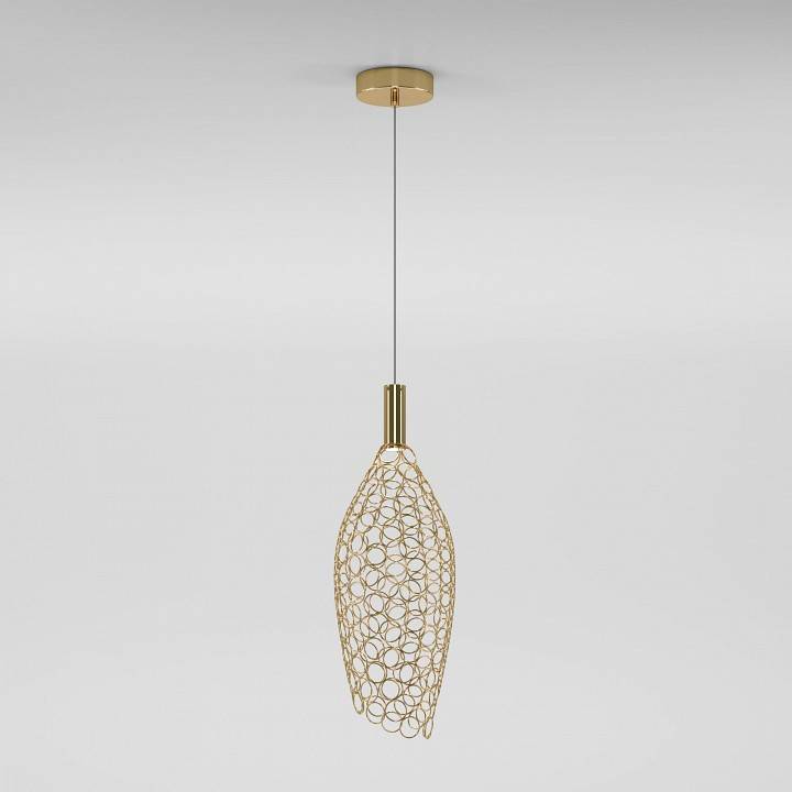 Подвесной светильник Eurosvet Ruche 90380/1 золото 90380/1