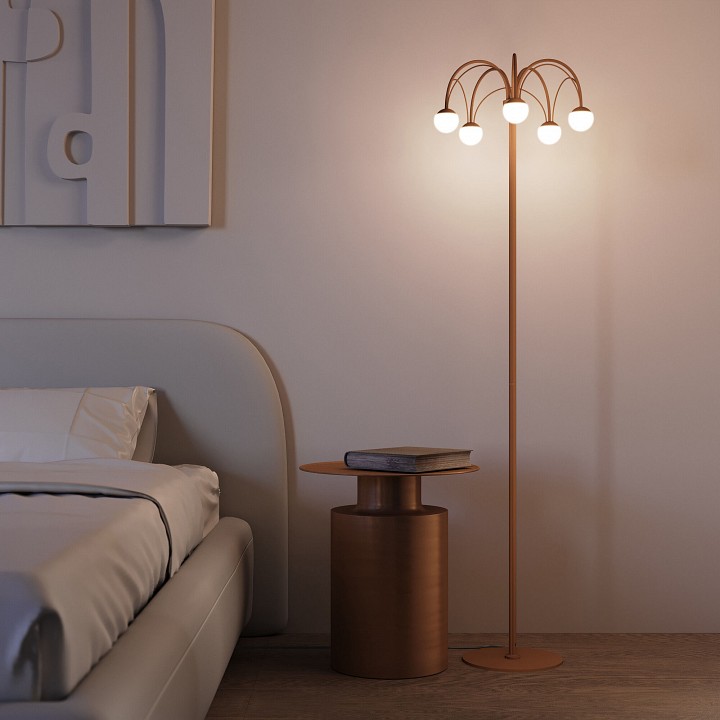 Торшер Eurosvet Ragno 90194 золото