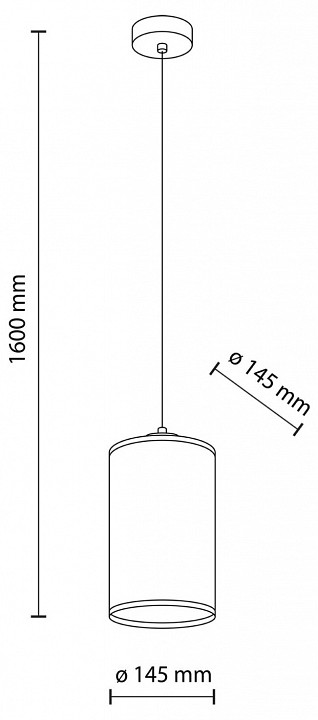 Подвесной светильник TK Lighting Juta 11085 JUTA