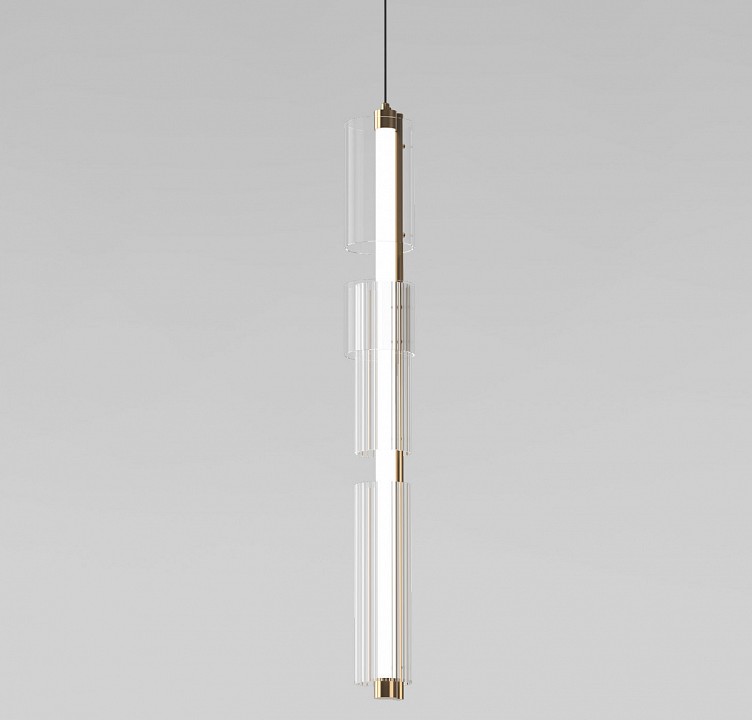 Подвесной светильник Eurosvet  304071 LED латунь