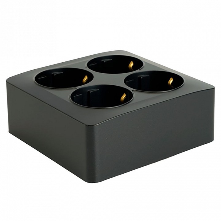 Розетка четверная без заземления Stekker София 49321