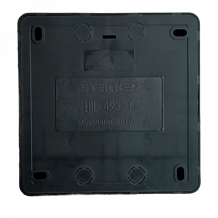 Розетка четверная без заземления Stekker София 49321