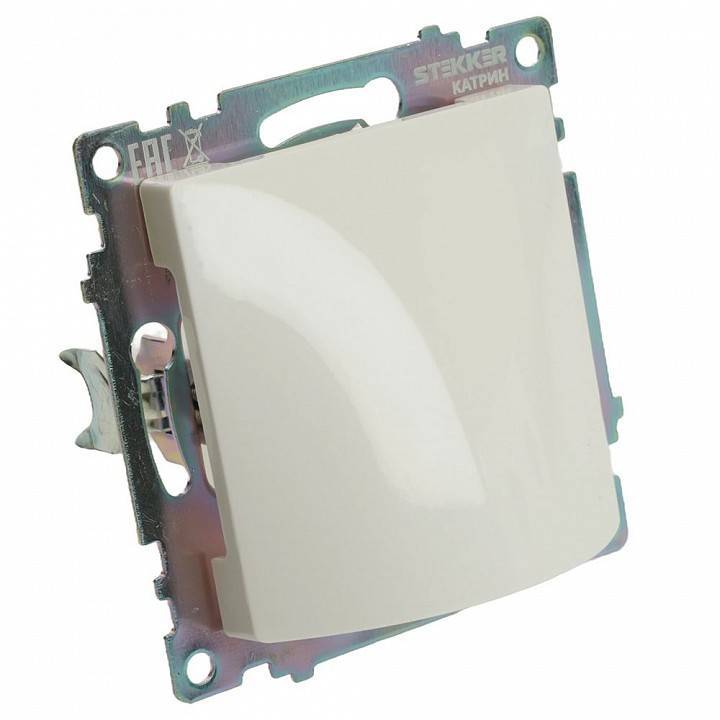 Розетка для вывод кабеля без рамки Stekker Катрин 49463