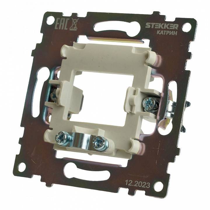 Розетка для вывод кабеля без рамки Stekker Катрин 49463