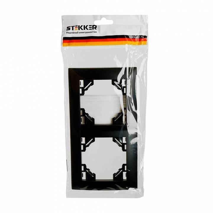 Рамка на 2 поста Stekker Эрна Элегант 49662