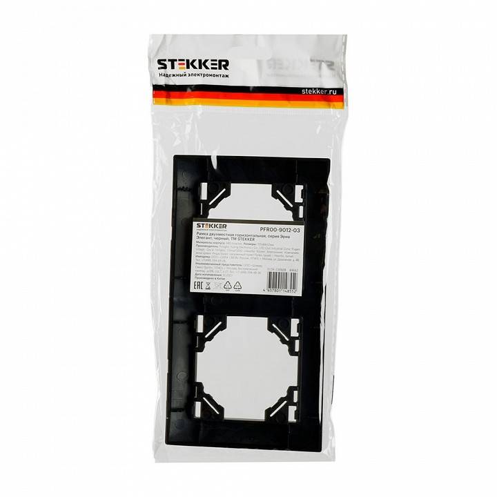 Рамка на 2 поста Stekker Эрна Элегант 49662