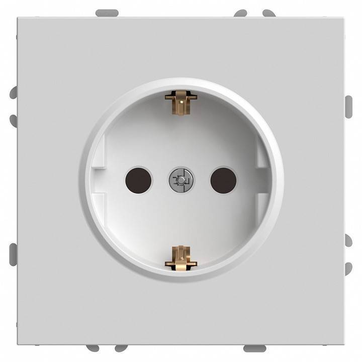 Розетка без заземления и с шторкой, без рамки Stekker RST16-5110-01 49880