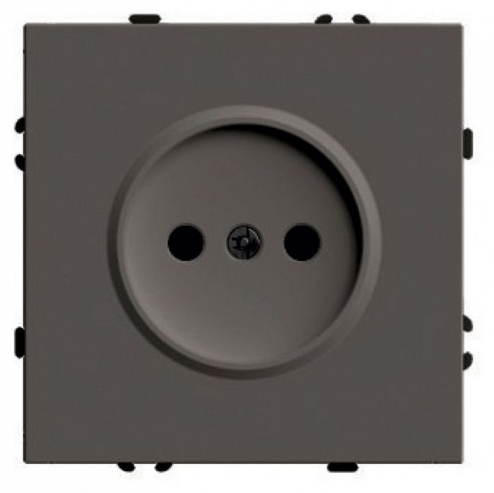 Розетка без заземления и со шторкой, без рамки Stekker Эмили 49928