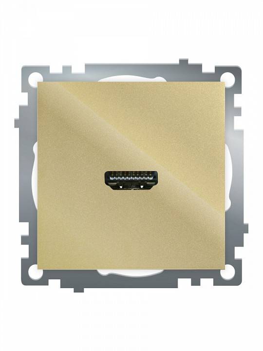 Розетка HDMI без рамки Stekker Катрин 50060