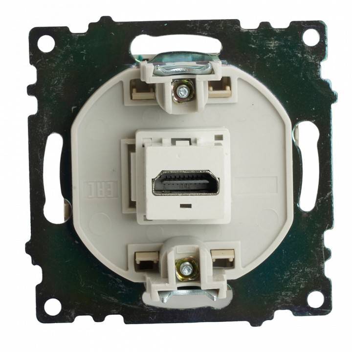 Розетка HDMI без рамки Stekker Катрин 50060