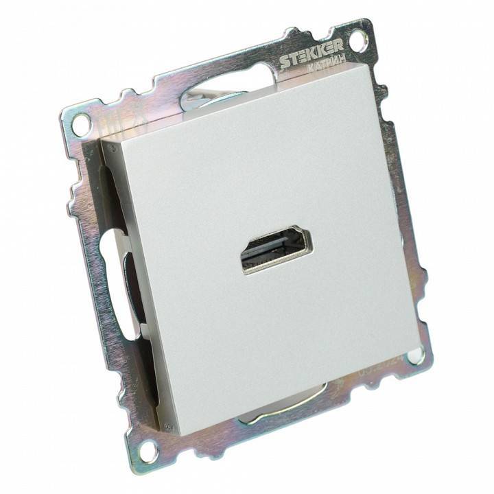 Розетка HDMI без рамки Stekker Катрин 50061
