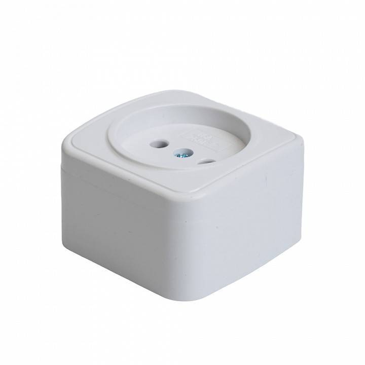 Розетка без заземления Stekker Basic 50074