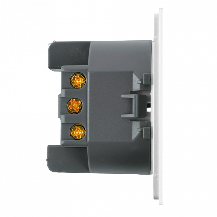 Розетка с заземлением и со шторкой Stekker Мия 50440