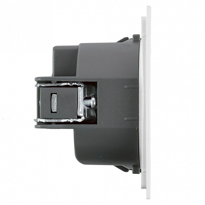 Розетка с заземлением и со шторкой Stekker Мия 50440