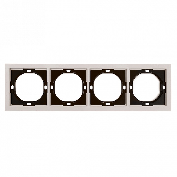 Рамка на 4 поста Stekker Мия 50489