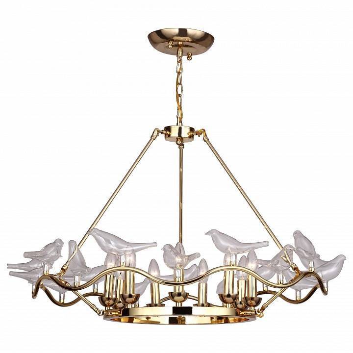 Подвесная люстра Favourite Pajaritos 9 ламп 1750-9P