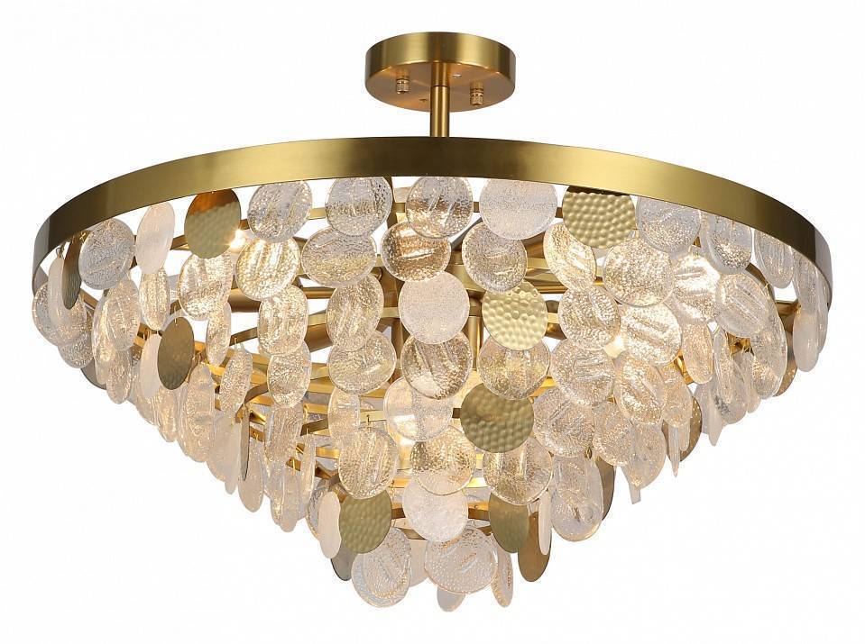 Люстра на штанге Favourite Vesuvius 10 ламп 2905-10P