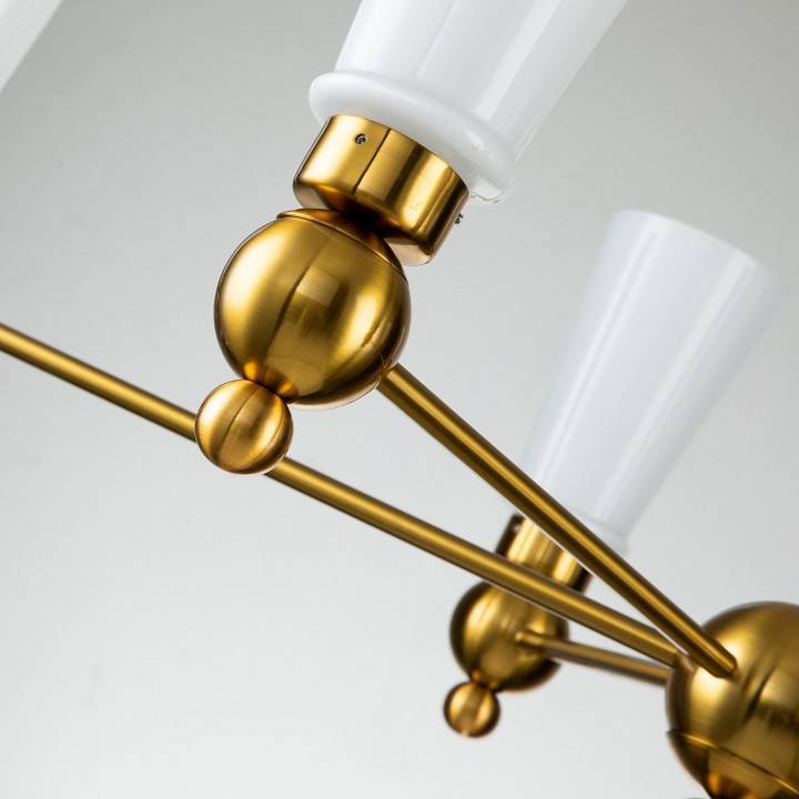 Люстра на штанге Favourite Nimbus 6 ламп 2996-6P